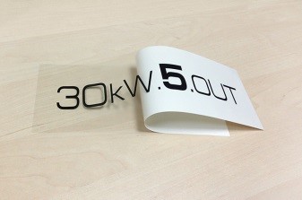 Наклейки на пленке