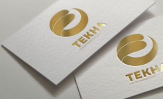 С тиснением