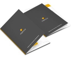 Печать папок с логотипом