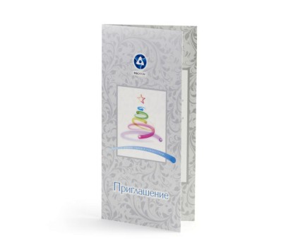 Печать открытки 210х210 мм